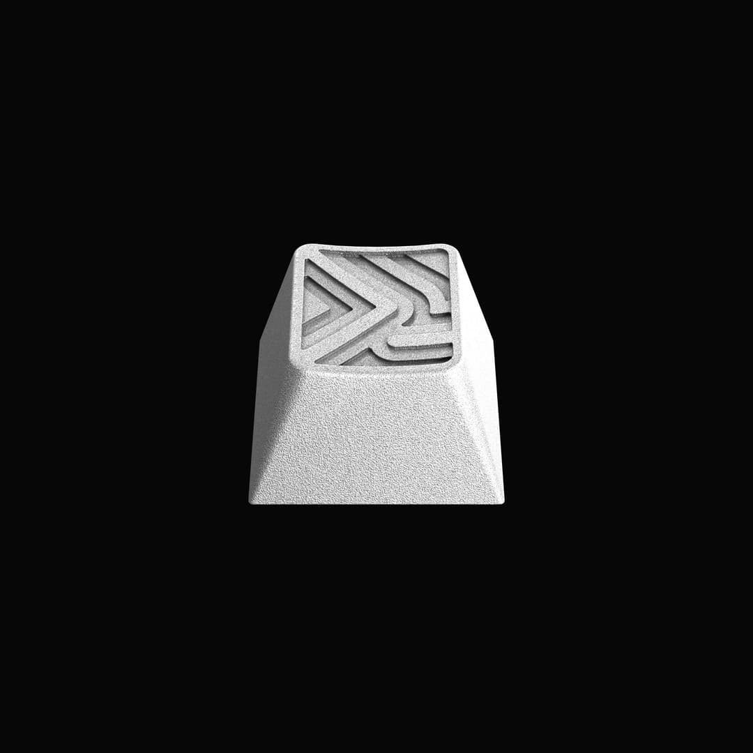 Early renders of the metal keycap